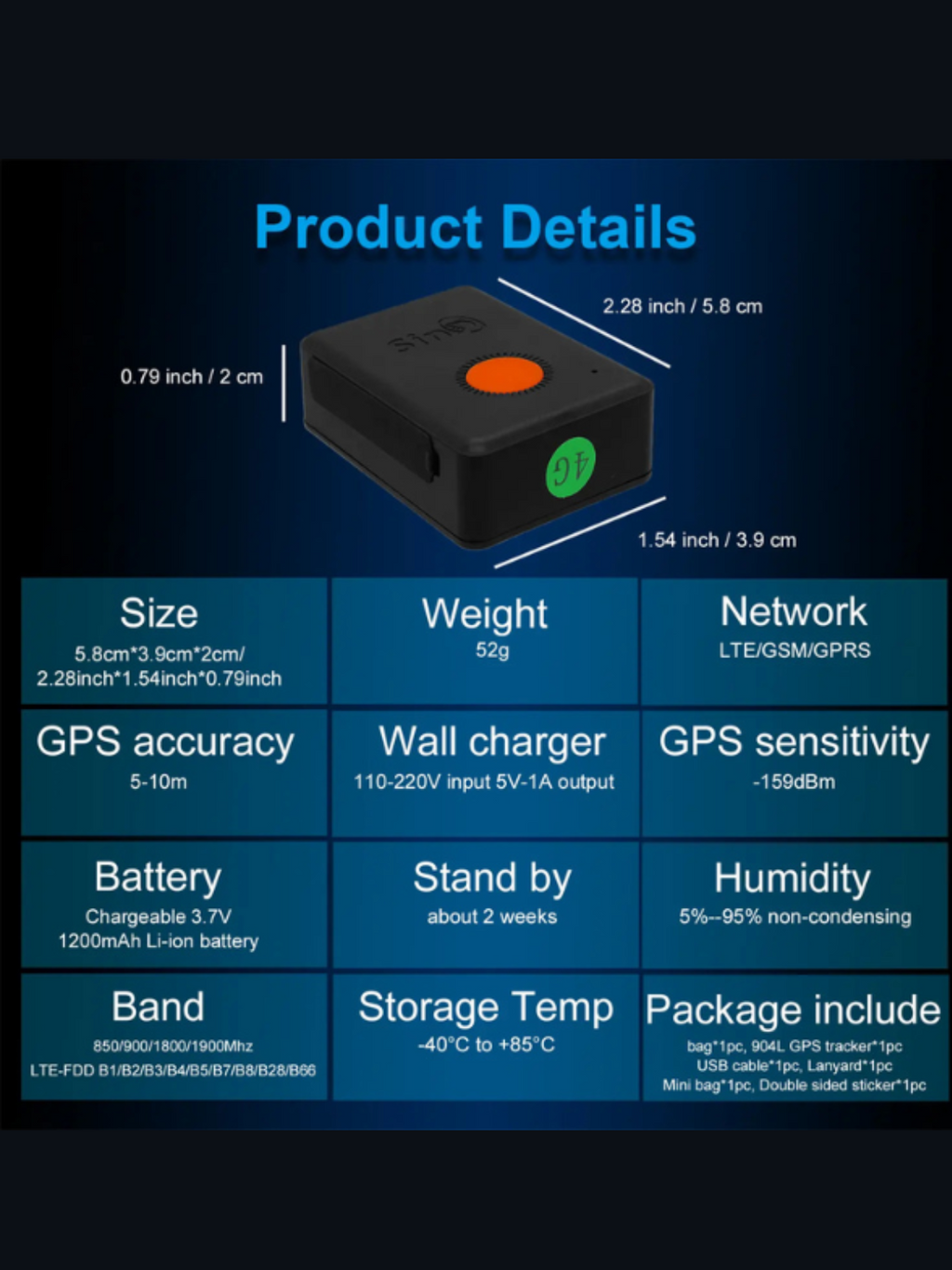 GPS Tracker - The Angel Track - Per bambini, anziani, auto o animali: la tranquillità di sapere sempre dove sono.
