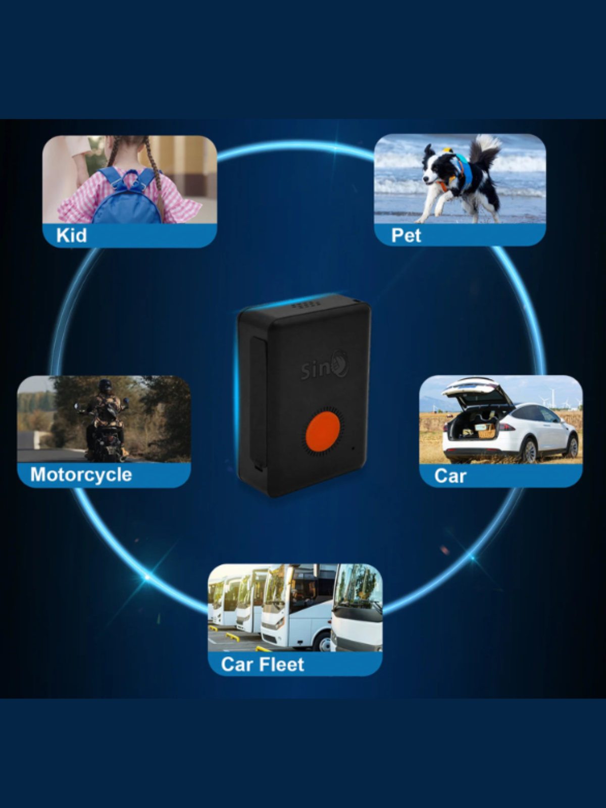 GPS Tracker - The Angel Track - Per bambini, anziani, auto o animali: la tranquillità di sapere sempre dove sono.