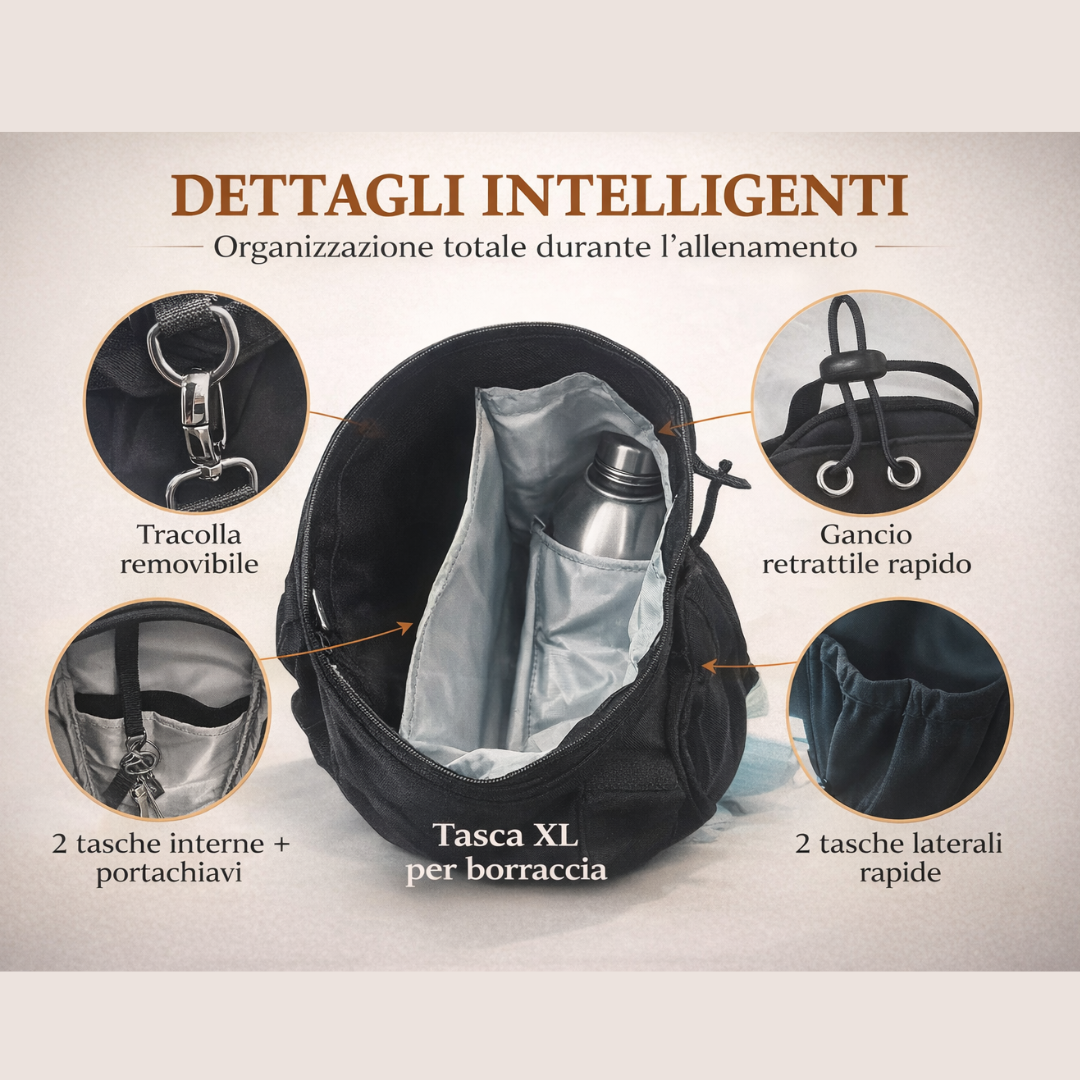 GymDock™ –  Borsa Magnetica da Palestra - The Angel Track