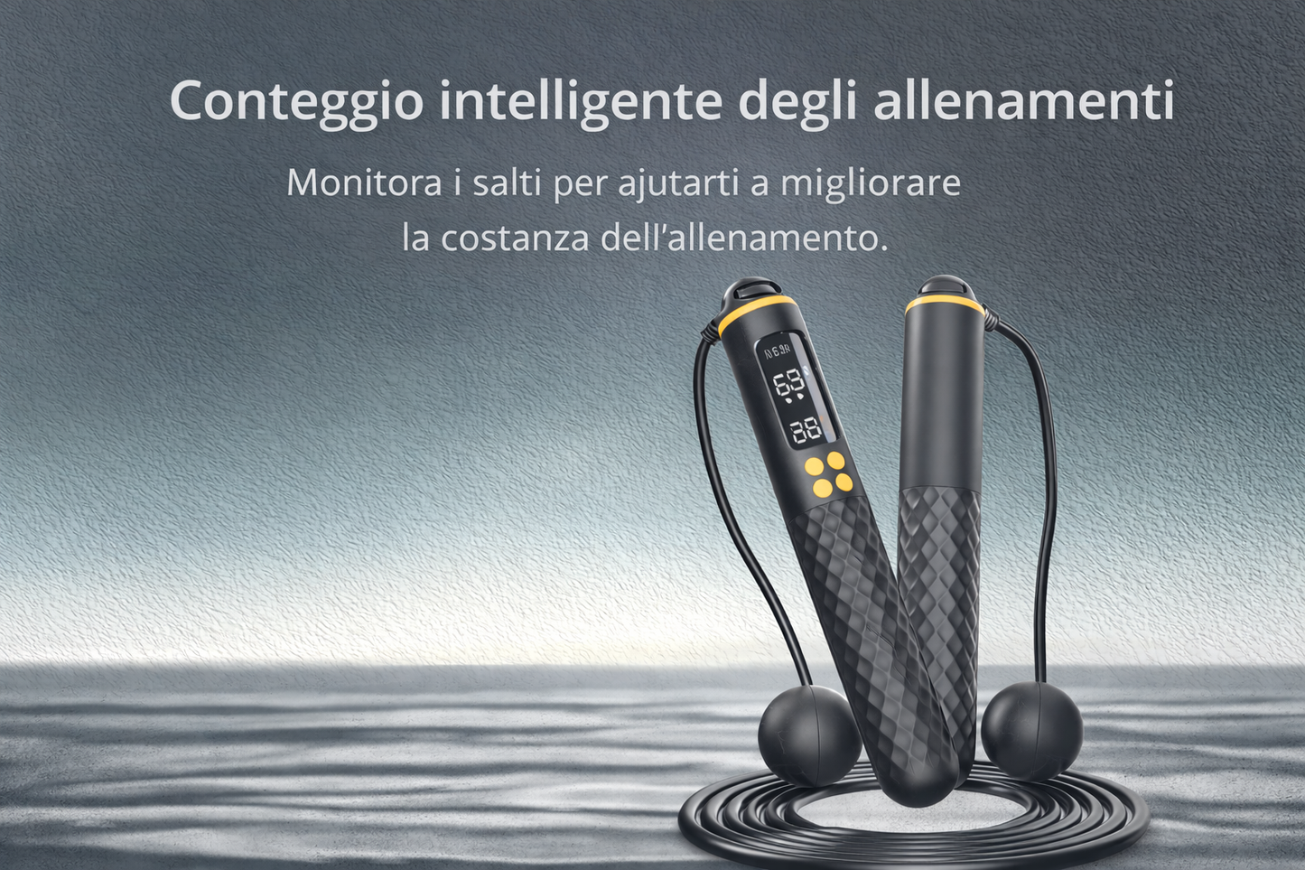 Pulse Rope - Corda Smart Senza Fili per Allenamenti Ovunque