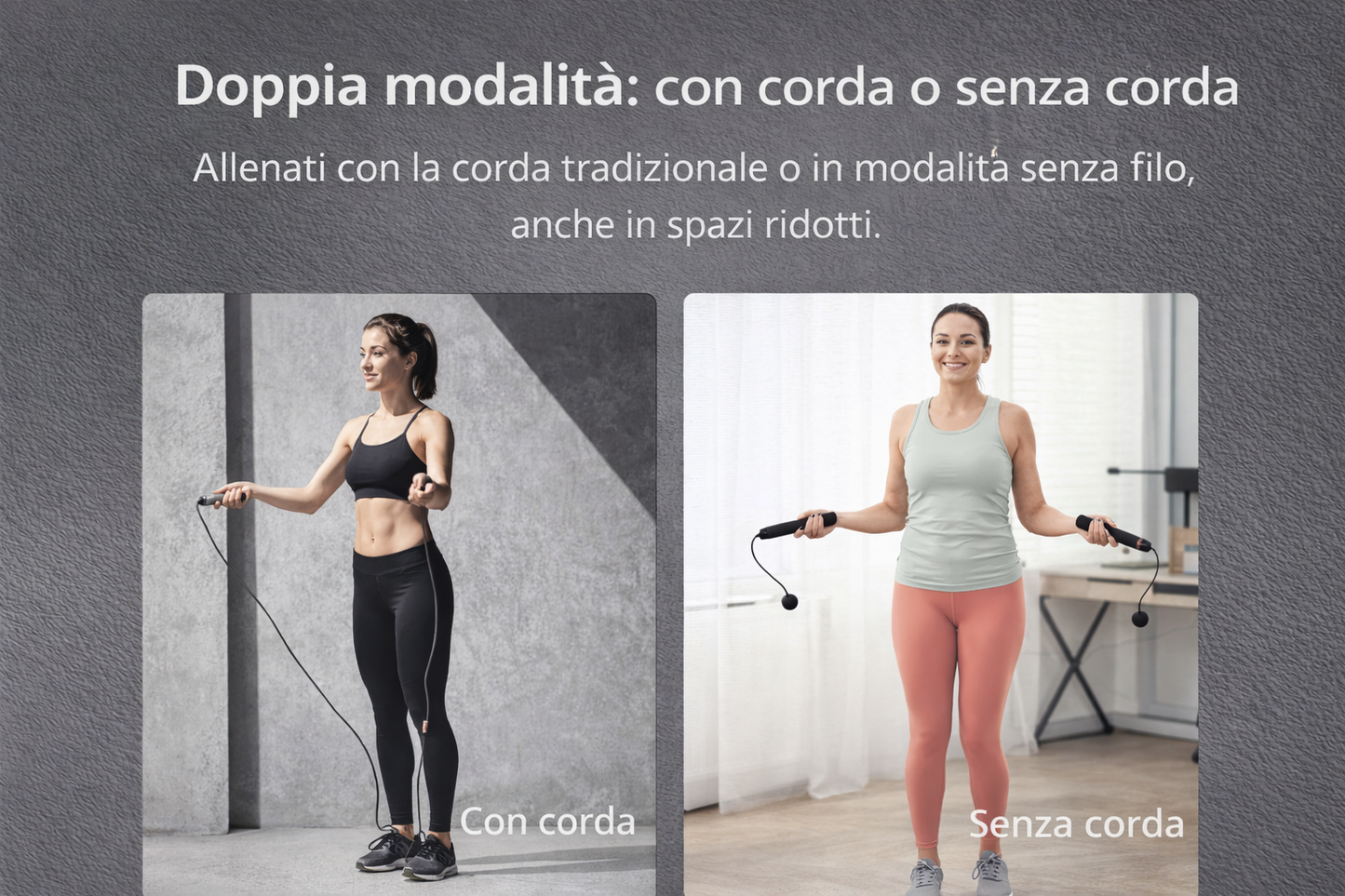 Pulse Rope - Corda Smart Senza Fili per Allenamenti Ovunque