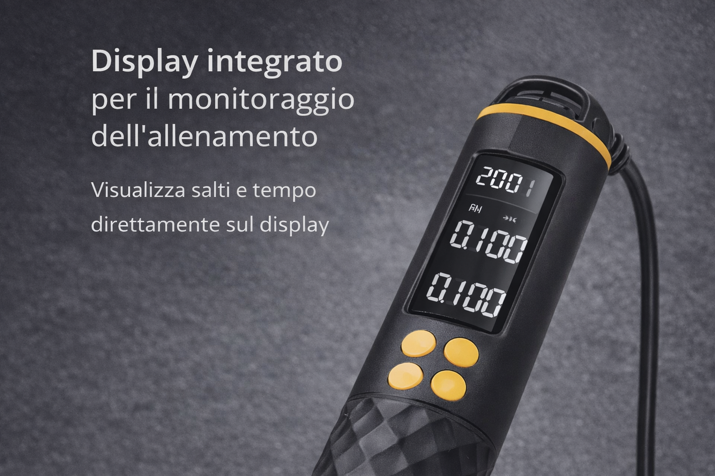 Pulse Rope - Corda Smart Senza Fili per Allenamenti Ovunque