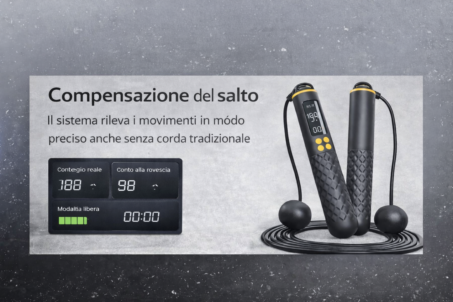 Pulse Rope - Corda Smart Senza Fili per Allenamenti Ovunque