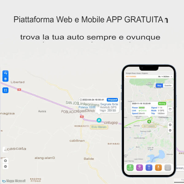 GPS Tracker - The Angel Track - Per bambini, anziani, auto o animali: la tranquillità di sapere sempre dove sono. - The Angel Track